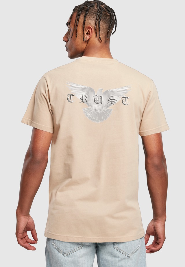 MisterTee T-Shirt »MisterTee Herren Trust Dove T-Shirt« 1 Stk.