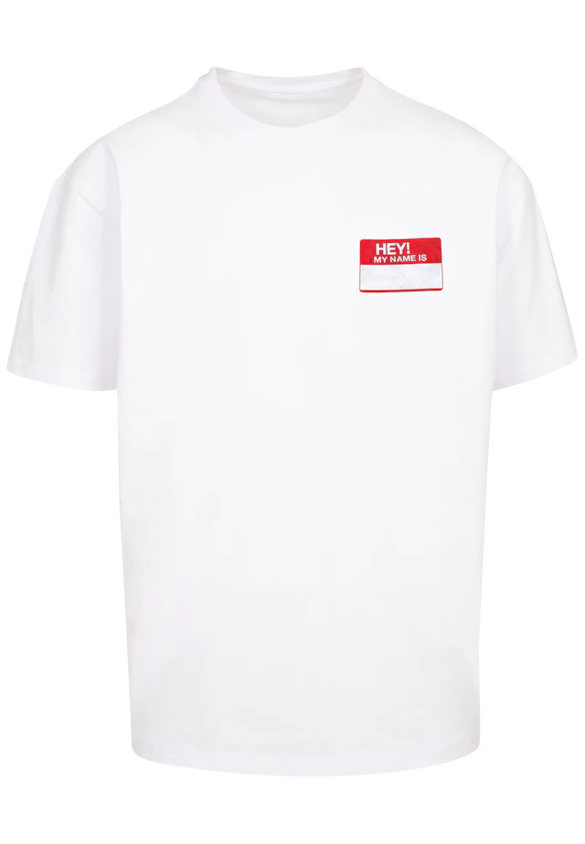 Upscale by Mister Tee T-Shirt »Upscale by Mister Tee Unisex Hey! My Name Is Oversize Tee« 1 Stk.