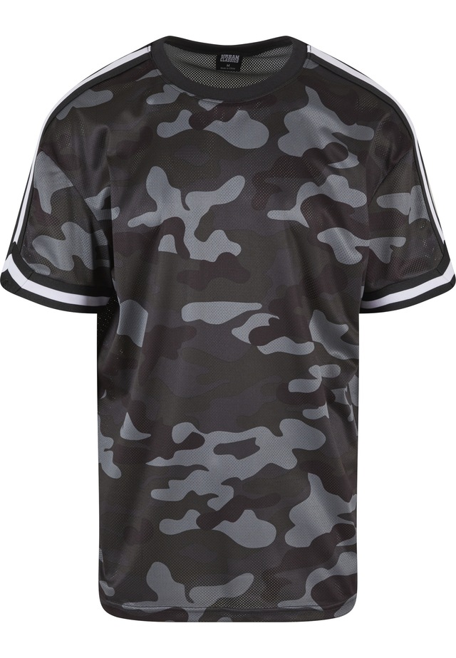 URBAN CLASSICS T-Shirt »Urban Classics Herren Oversized Mesh AOP Tee« 1 Stk.