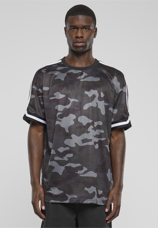 URBAN CLASSICS T-Shirt »Urban Classics Herren Oversized Mesh AOP Tee« 1 Stk.
