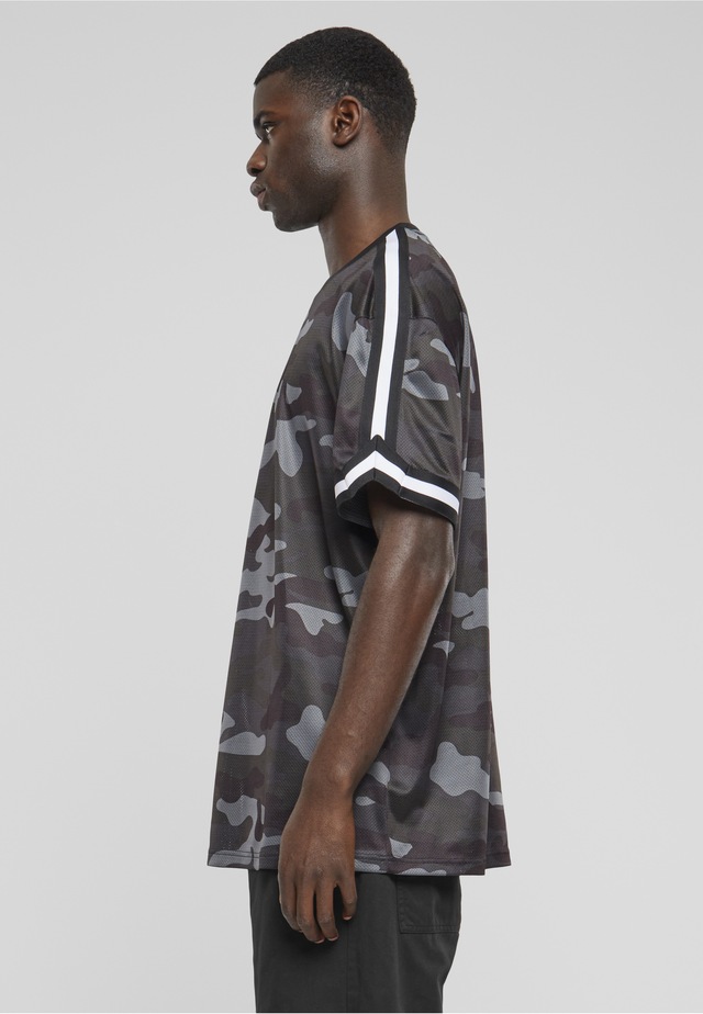 URBAN CLASSICS T-Shirt »Urban Classics Herren Oversized Mesh AOP Tee« 1 Stk.
