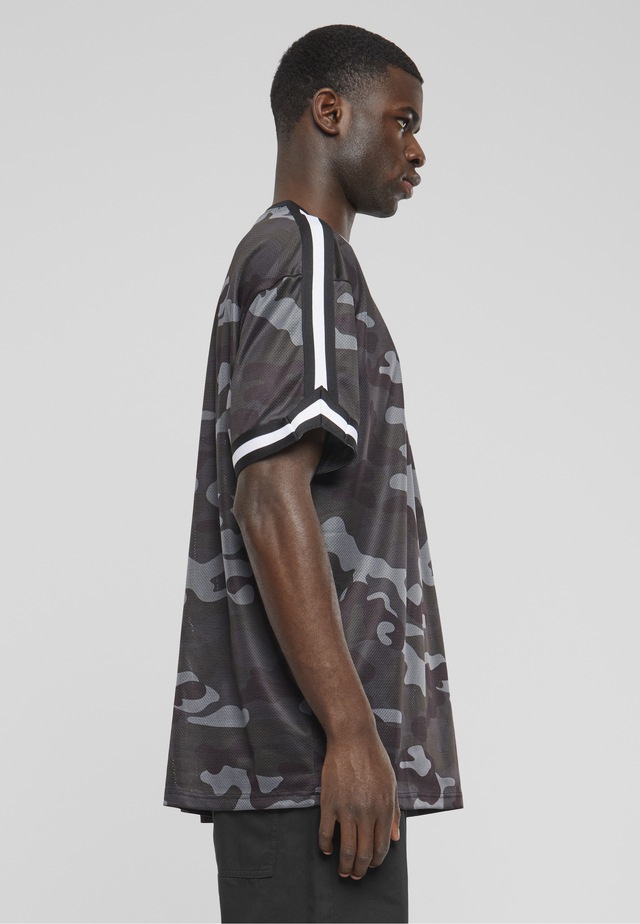 URBAN CLASSICS T-Shirt »Urban Classics Herren Oversized Mesh AOP Tee« 1 Stk.