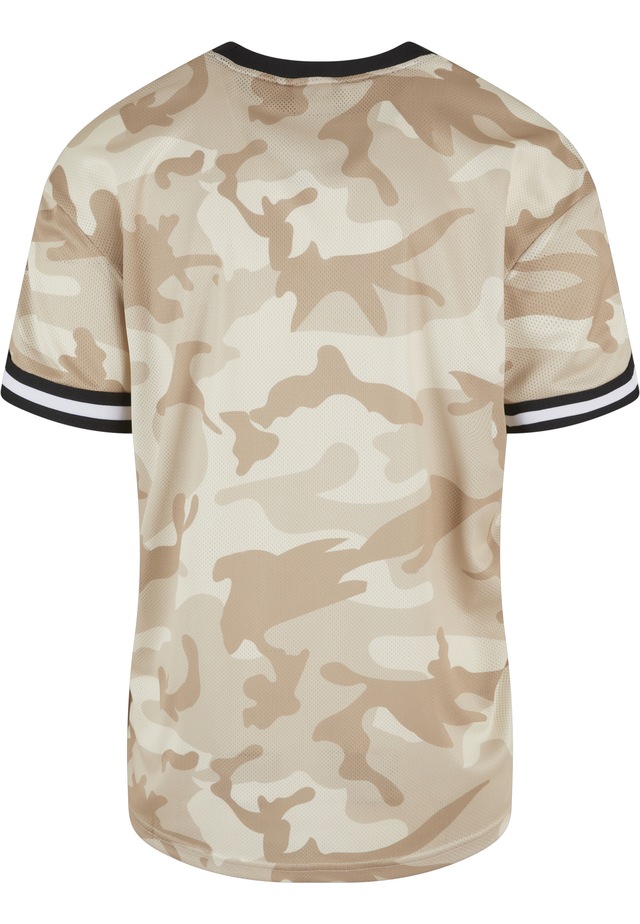URBAN CLASSICS T-Shirt »Urban Classics Herren Oversized Mesh AOP Tee« 1 Stk.