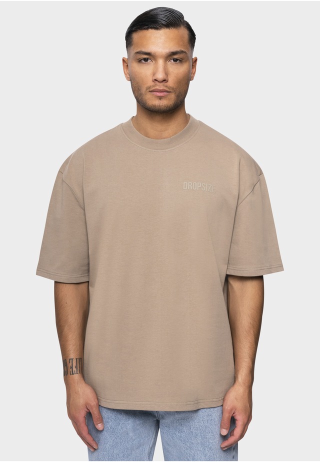 Dropsize T-Shirt »Dropsize Herren Heavy Overisze HD Print T-Shirt« 1 Stk.