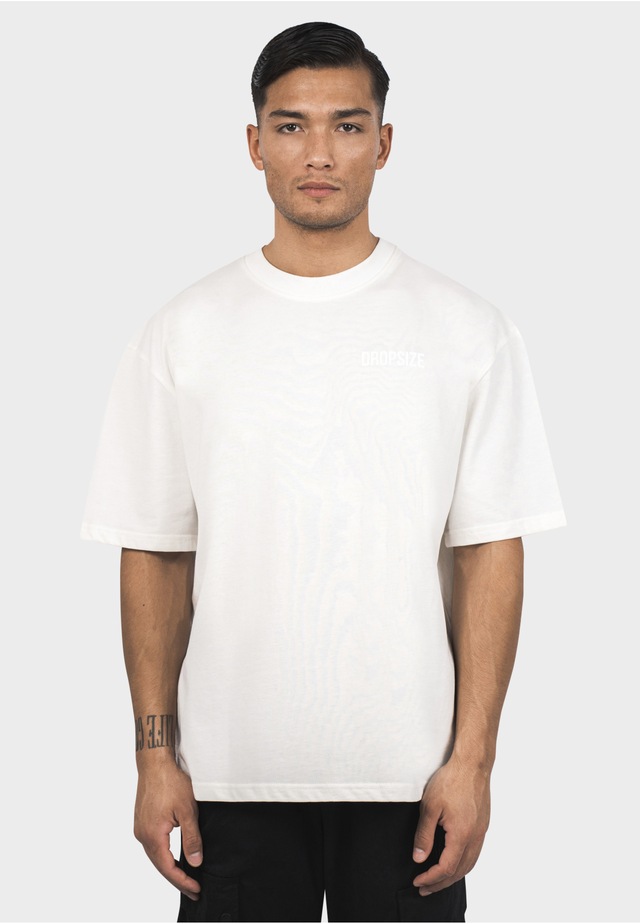 Dropsize T-Shirt »Dropsize Herren Heavy Overisze HD Print T-Shirt« 1 Stk.