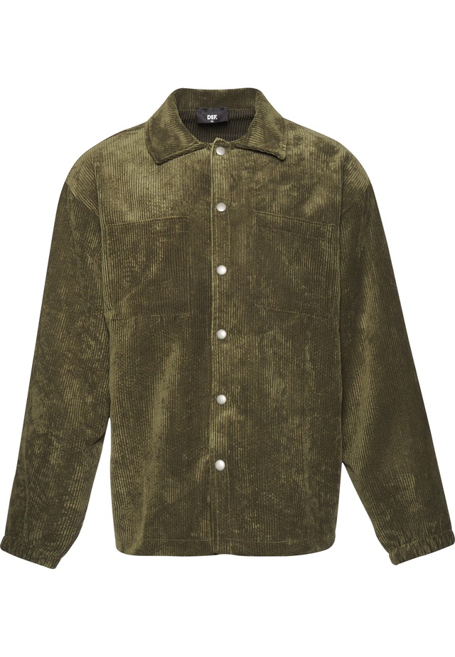 DEF Langarmhemd »DEF Herren DEF Cord Shirt« 1 Stk.