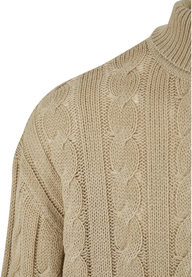 URBAN CLASSICS Rundhalspullover »Urban Classics Herren Boxy Roll Neck Sweater« 1 Stk.