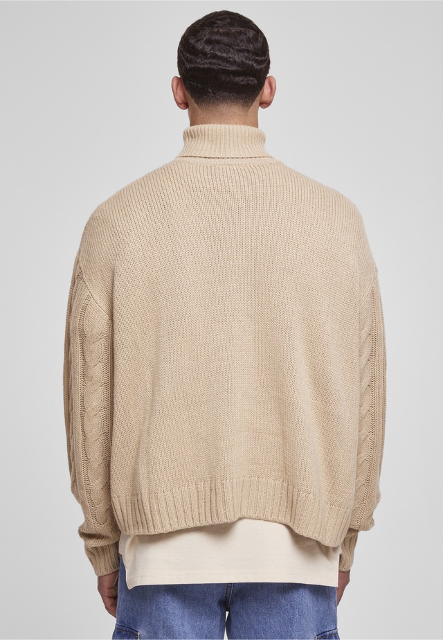 URBAN CLASSICS Rundhalspullover »Urban Classics Herren Boxy Roll Neck Sweater« 1 Stk.