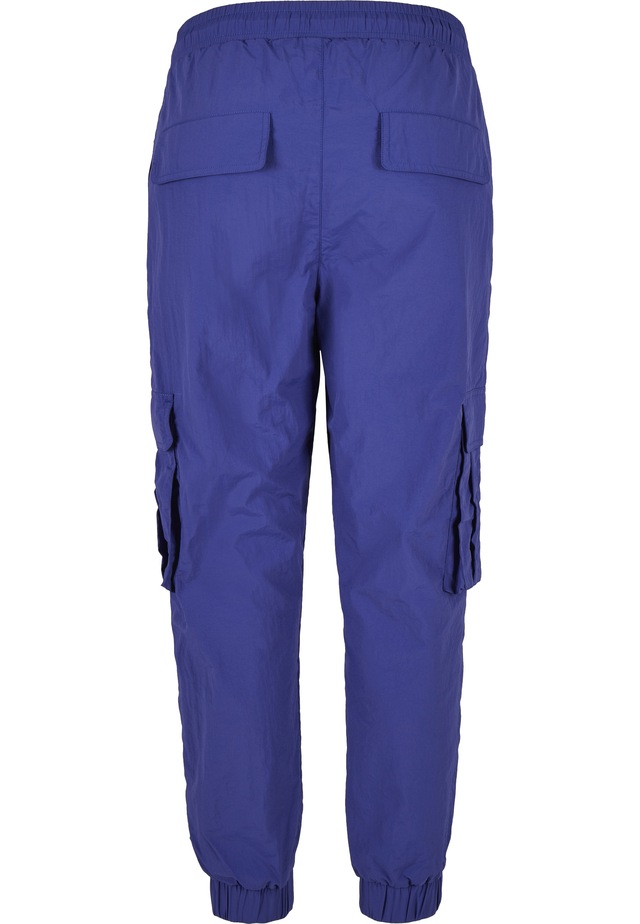 URBAN CLASSICS Schultertasche »Urban Classics Damen Ladies High Waist Crinkle Nylon Cargo Pants«