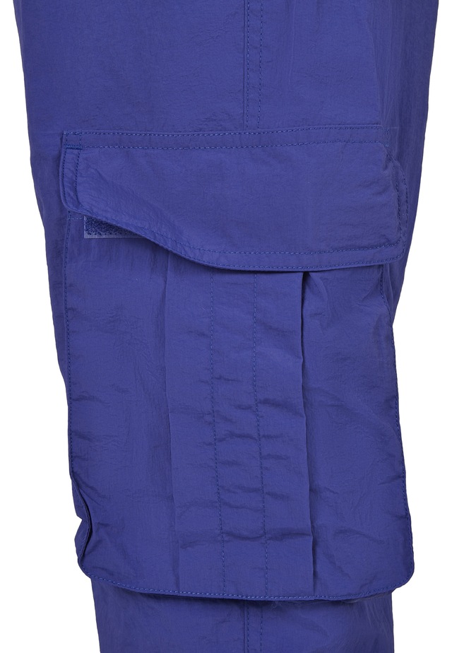 URBAN CLASSICS Schultertasche »Urban Classics Damen Ladies High Waist Crinkle Nylon Cargo Pants«