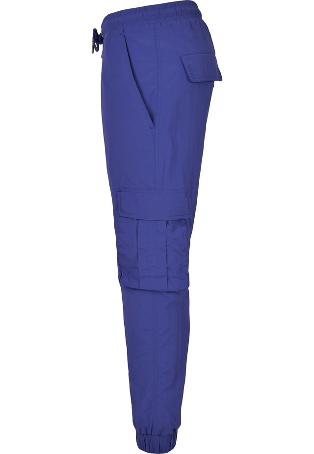 URBAN CLASSICS Schultertasche »Urban Classics Damen Ladies High Waist Crinkle Nylon Cargo Pants«
