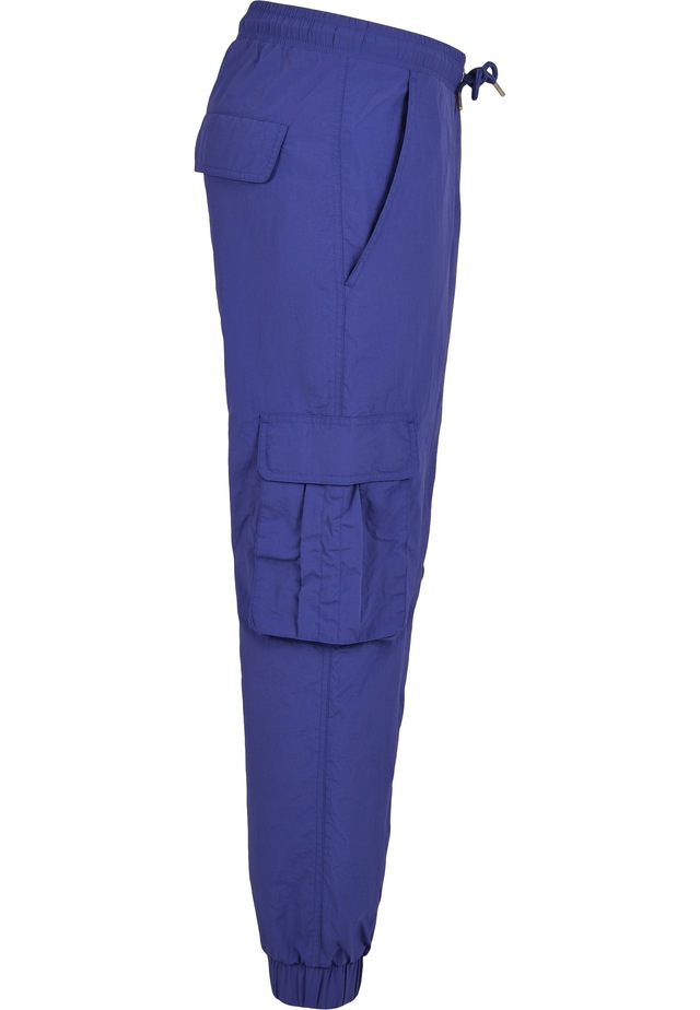 URBAN CLASSICS Schultertasche »Urban Classics Damen Ladies High Waist Crinkle Nylon Cargo Pants«
