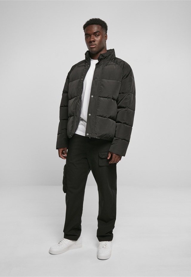 URBAN CLASSICS Winterjacke »Urban Classics Herren Raglan Puffer Jacket« 1 Stk. tlg. ohne Kapuze