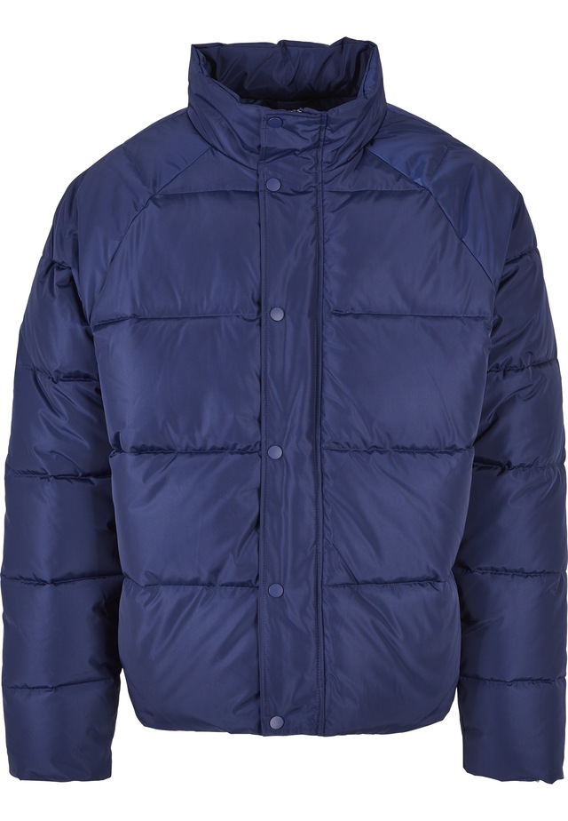 URBAN CLASSICS Winterjacke »Urban Classics Herren Raglan Puffer Jacket« 1 Stk. tlg. ohne Kapuze
