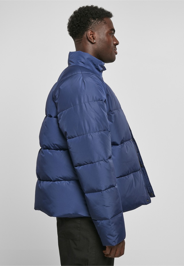 URBAN CLASSICS Winterjacke »Urban Classics Herren Raglan Puffer Jacket« 1 Stk. tlg. ohne Kapuze