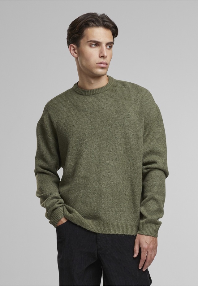 URBAN CLASSICS Rundhalspullover »Urban Classics Herren Oversized Chunky Sweater« 1 Stk.