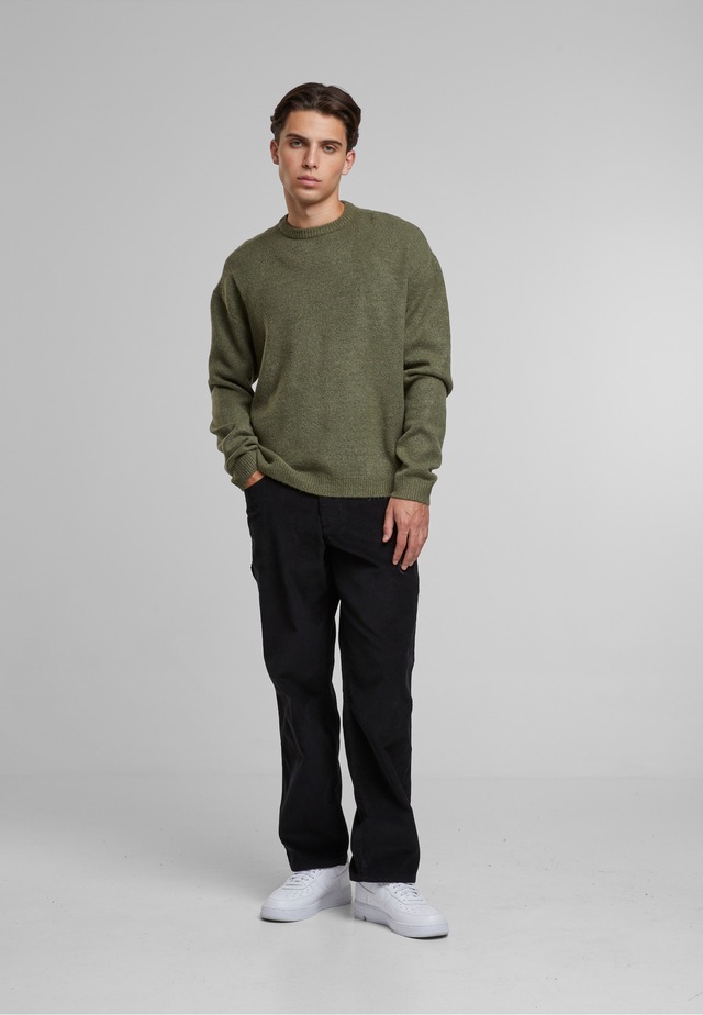 URBAN CLASSICS Rundhalspullover »Urban Classics Herren Oversized Chunky Sweater« 1 Stk.