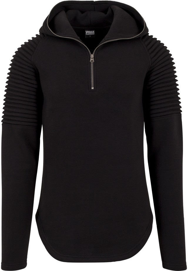 URBAN CLASSICS Kapuzenpullover »Urban Classics Herren Pleat Sleeves Terry Hoody« 1 Stk.