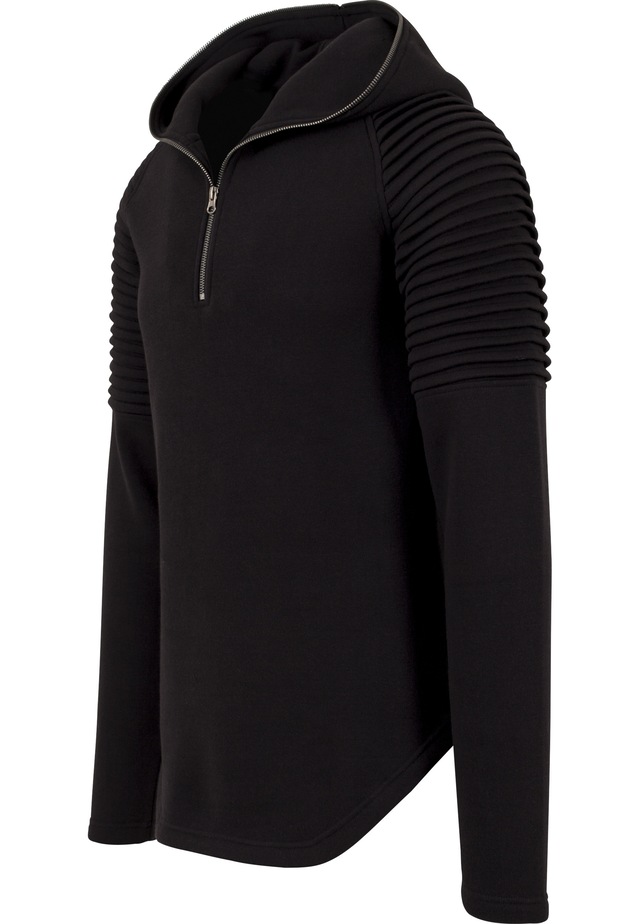 URBAN CLASSICS Kapuzenpullover »Urban Classics Herren Pleat Sleeves Terry Hoody« 1 Stk.