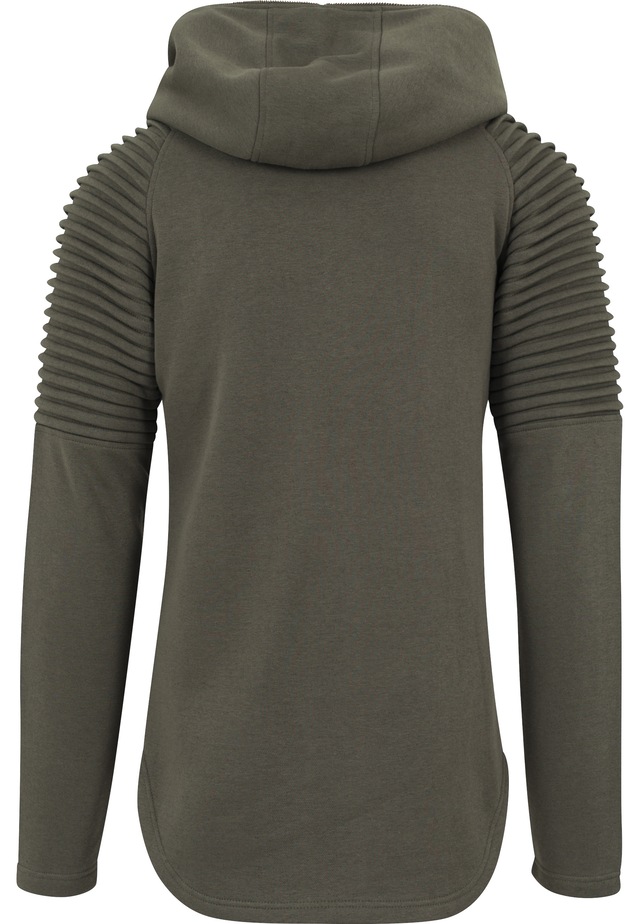 URBAN CLASSICS Kapuzenpullover »Urban Classics Herren Pleat Sleeves Terry Hoody« 1 Stk.