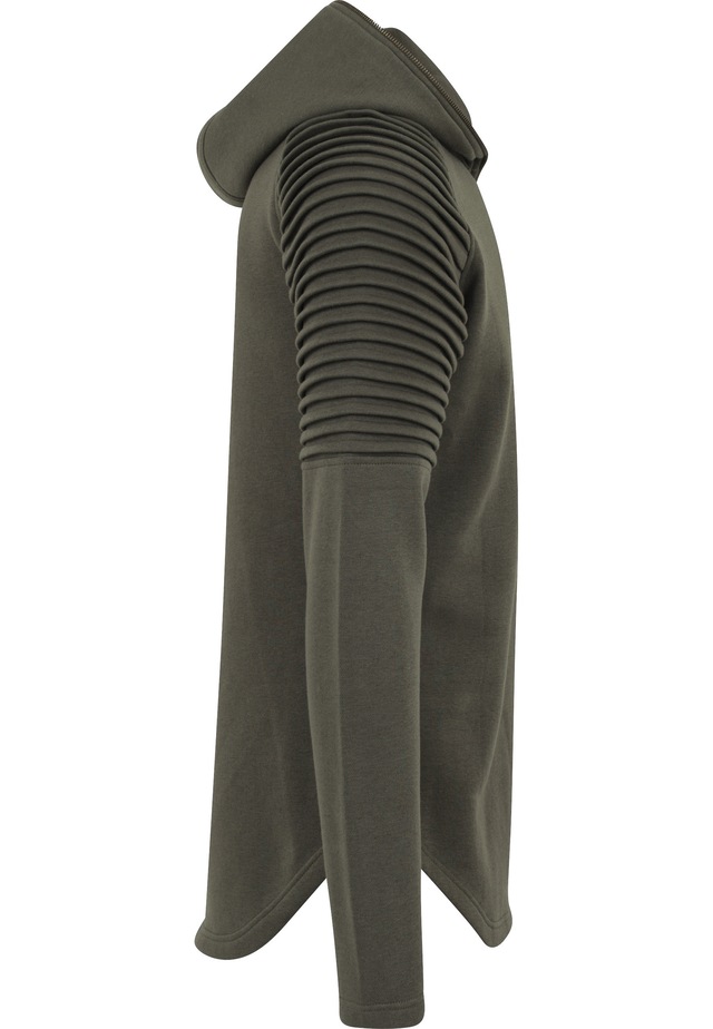 URBAN CLASSICS Kapuzenpullover »Urban Classics Herren Pleat Sleeves Terry Hoody« 1 Stk.