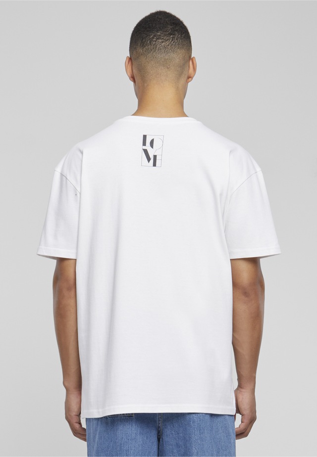 Merchcode T-Shirt »Merchcode Herren Love Heavy Oversized Tee« 1