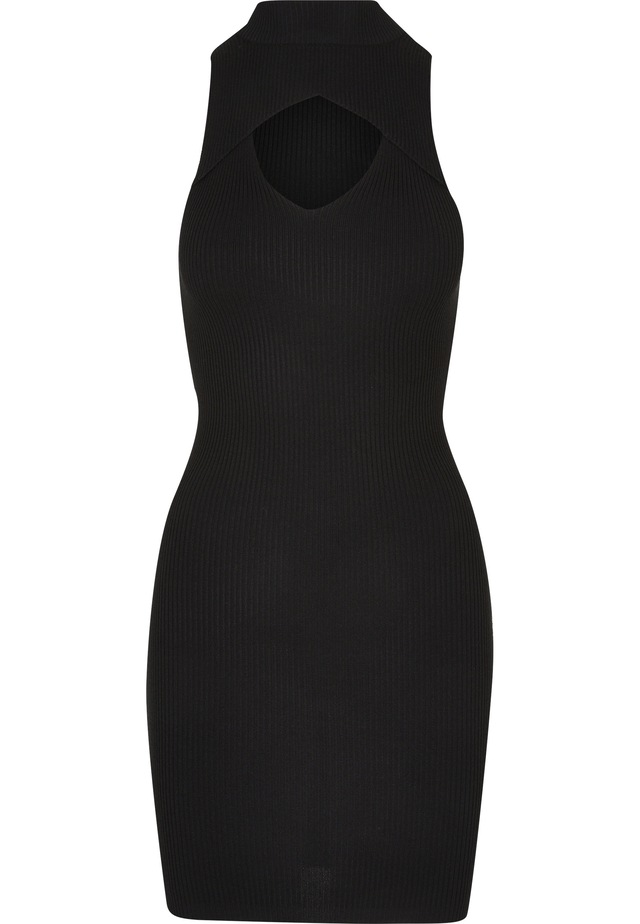 URBAN CLASSICS A-Linien-Kleid »Urban Classics Damen Ladies Cut Out Sleevless Dress« 1 tlg.