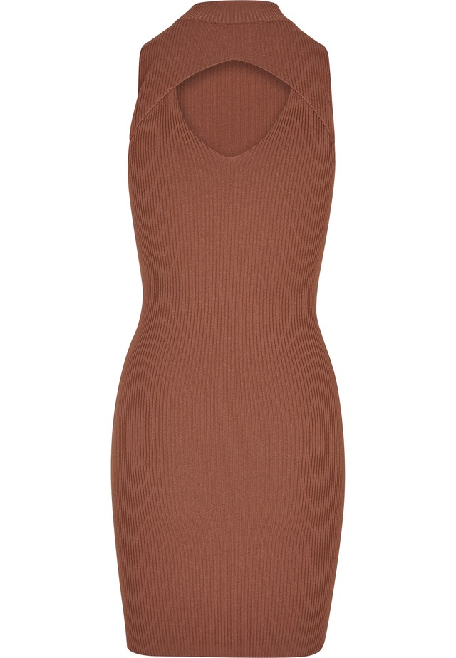 URBAN CLASSICS A-Linien-Kleid »Urban Classics Damen Ladies Cut Out Sleevless Dress« 1 tlg.