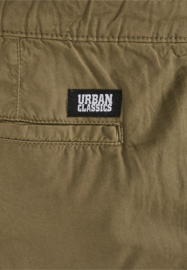 URBAN CLASSICS Stoffhose »Urban Classics Herren Straight Leg Chino with Belt«