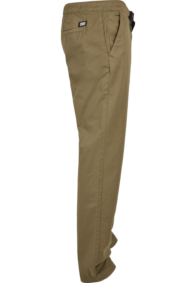 URBAN CLASSICS Stoffhose »Urban Classics Herren Straight Leg Chino with Belt«