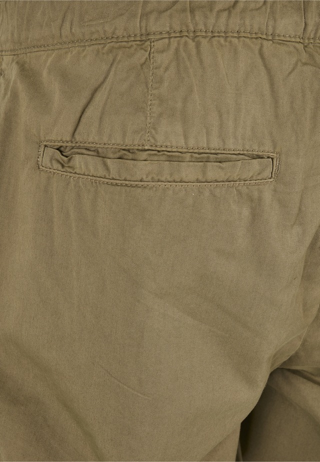 URBAN CLASSICS Stoffhose »Urban Classics Herren Straight Leg Chino with Belt«