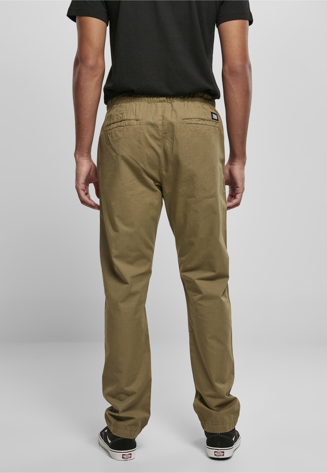 URBAN CLASSICS Stoffhose »Urban Classics Herren Straight Leg Chino with Belt«