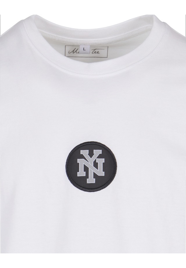 MisterTee Kurzarmshirt »MisterTee Herren NY Patch Tee« 1 Stk.