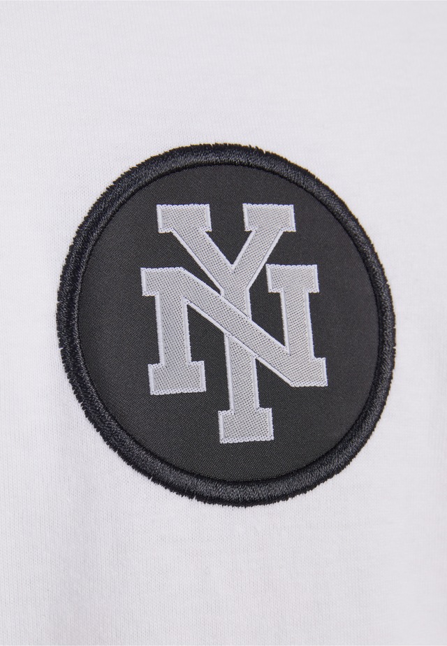 MisterTee Kurzarmshirt »MisterTee Herren NY Patch Tee« 1 Stk.