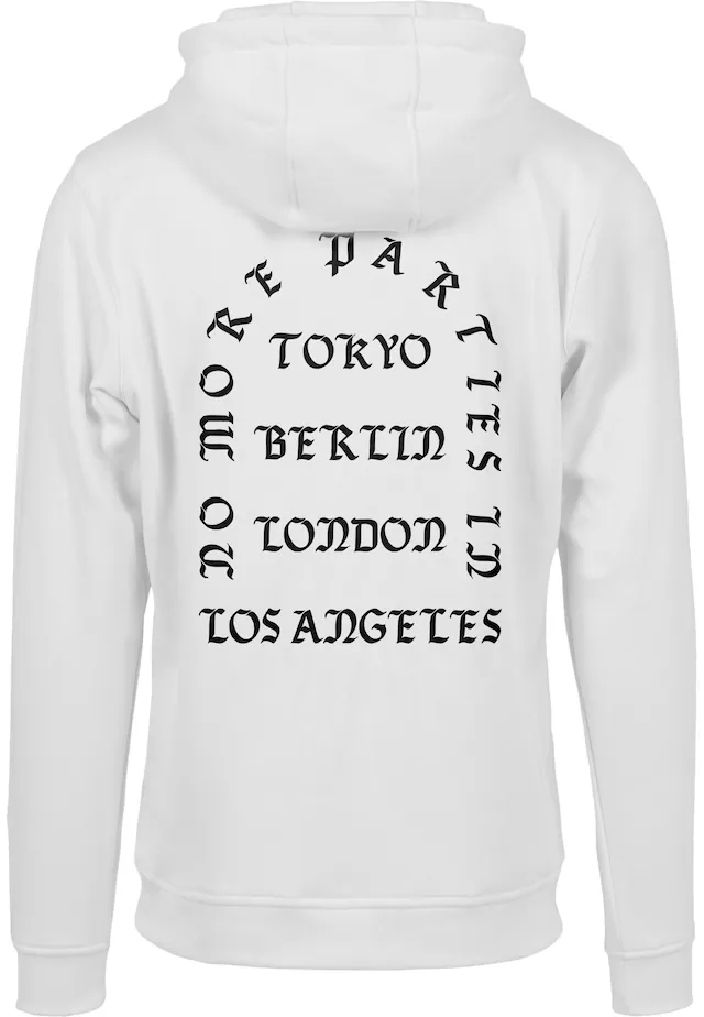 MisterTee Rundhalspullover »MisterTee Herren LA Hoody« 1 Stk.