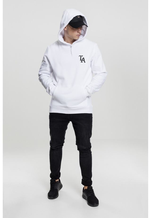 MisterTee Rundhalspullover »MisterTee Herren LA Hoody« 1 Stk.