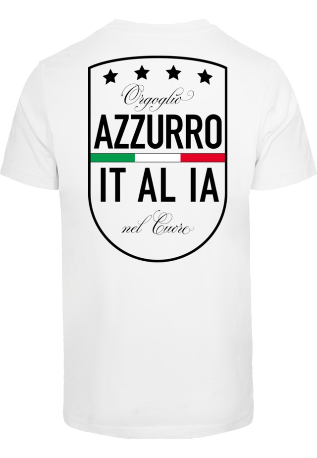 MisterTee T-Shirt »MisterTee Azurro Italia Crest Tee« 1 Stk.