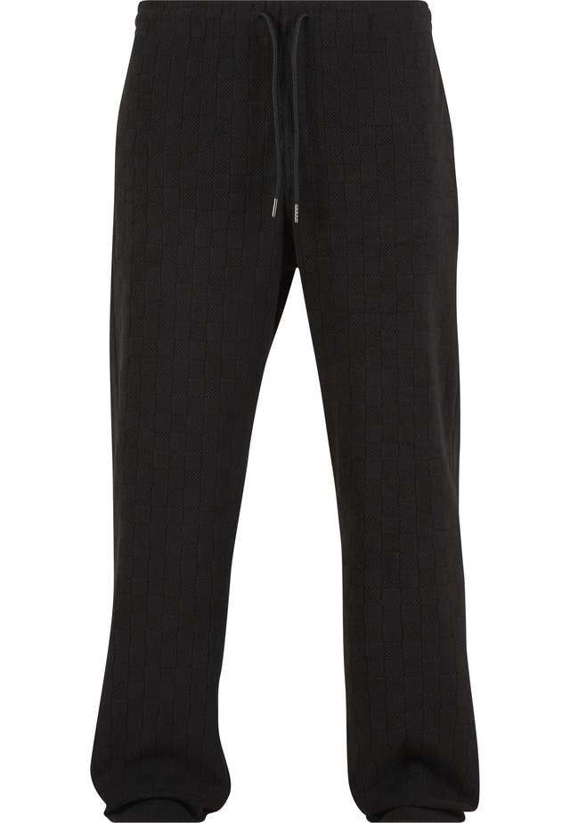 URBAN CLASSICS Jogginghose »Urban Classics Jacquard Velvet Wide Sweatpants«