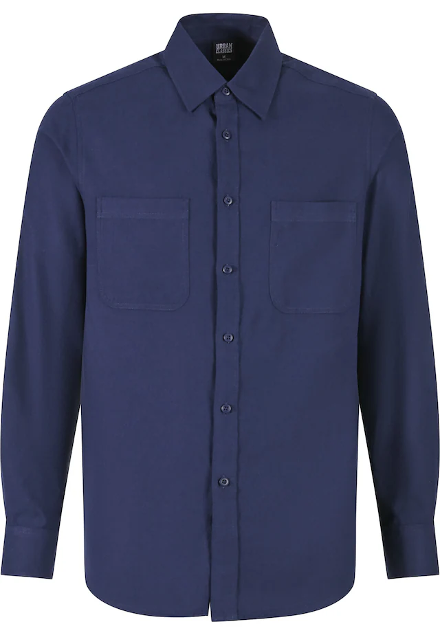 URBAN CLASSICS Flanellhemd »Urban Classics Herren Flanell Shirt« 1 Stk.