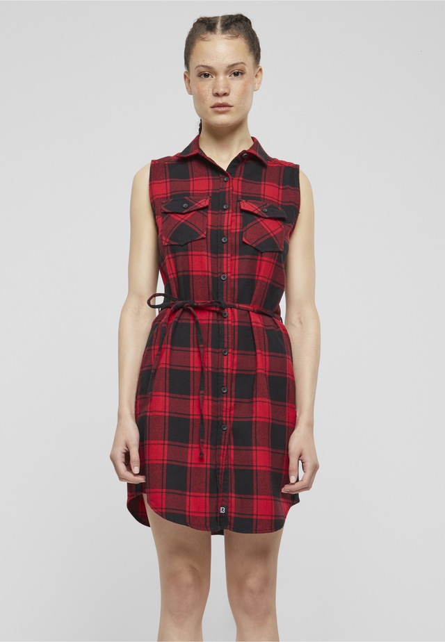 Brandit Flanellhemd »Brandit Damen Ladies Sleeveless Longshirt Gracey« 1 Stk.