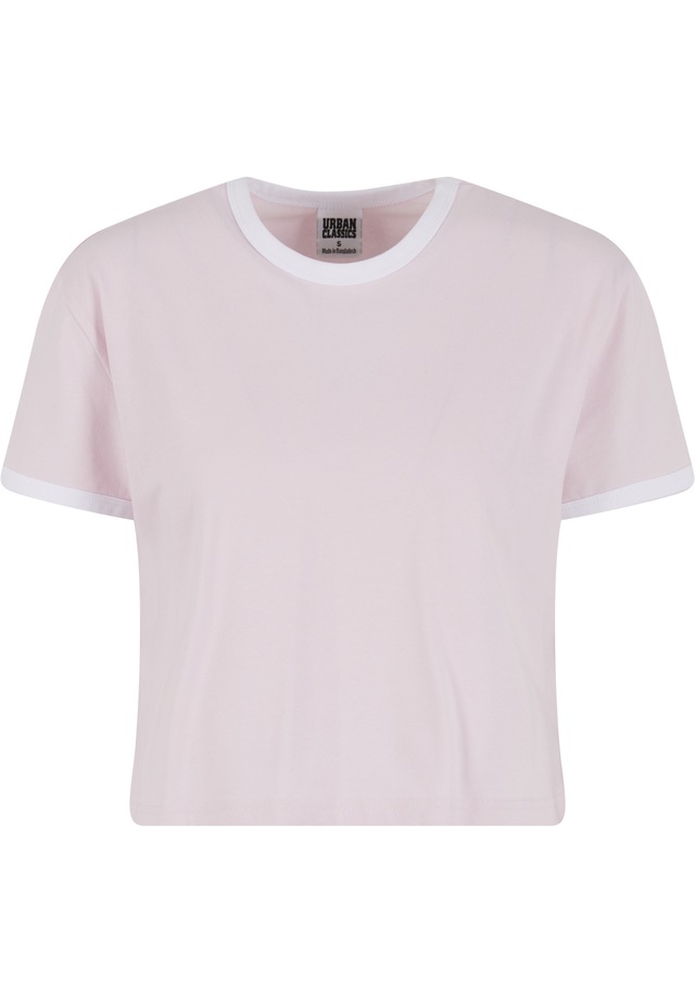 URBAN CLASSICS T-Shirt »Urban Classics Ladies Contrast Retro T-Shirt« 1