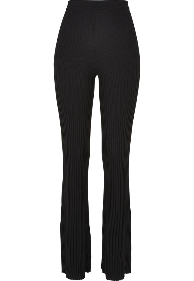 URBAN CLASSICS Leggings »Urban Classics Damen Ladies Flared Rib Knit Leggings«