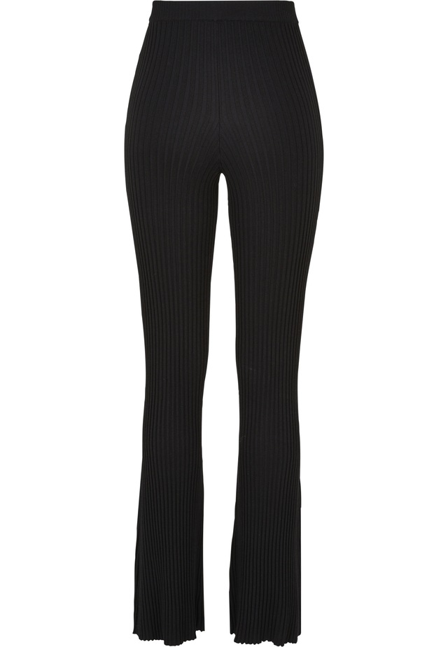 URBAN CLASSICS Leggings »Urban Classics Damen Ladies Flared Rib Knit Leggings«