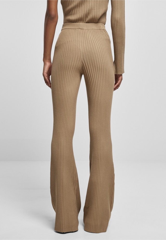 URBAN CLASSICS Leggings »Urban Classics Damen Ladies Flared Rib Knit Leggings«