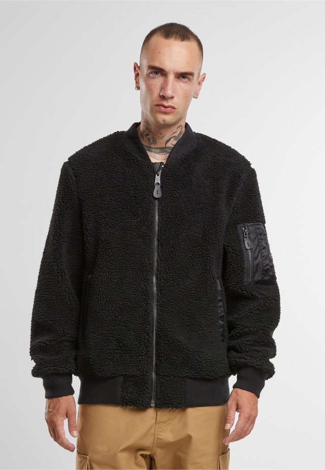 Brandit Allwetterjacke »Brandit MA1 Sherpa Jacket« 1 Stk. tlg. ohne Kapuze