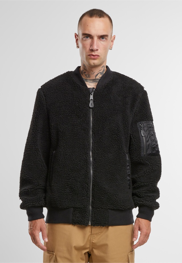 Brandit Allwetterjacke »Brandit MA1 Sherpa Jacket« 1 Stk. tlg. ohne Kapuze