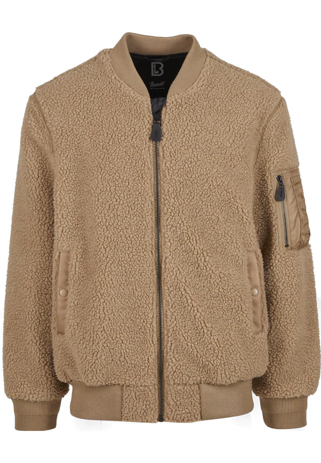 Brandit Allwetterjacke »Brandit MA1 Sherpa Jacket« 1 Stk. tlg. ohne Kapuze