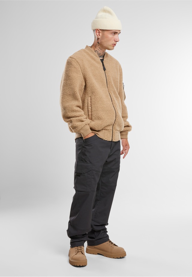 Brandit Allwetterjacke »Brandit MA1 Sherpa Jacket« 1 Stk. tlg. ohne Kapuze