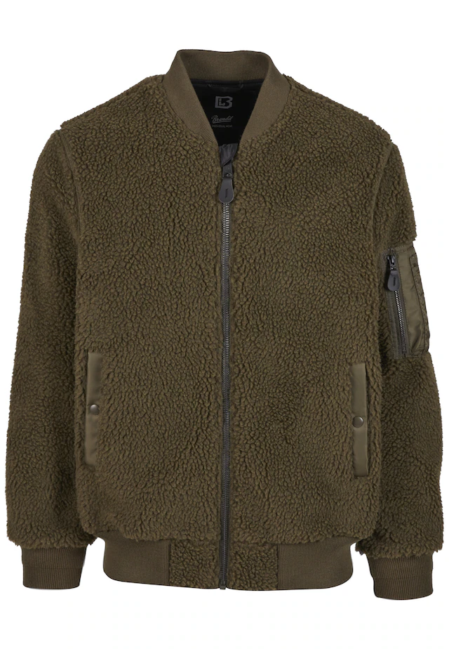 Brandit Allwetterjacke »Brandit MA1 Sherpa Jacket« 1 Stk. tlg. ohne Kapuze