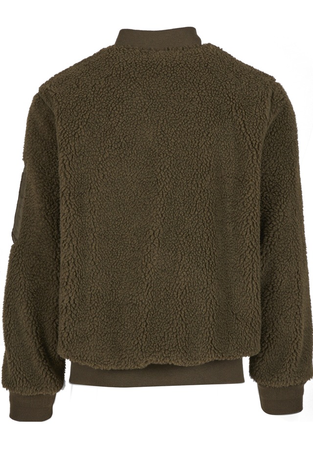 Brandit Allwetterjacke »Brandit MA1 Sherpa Jacket« 1 Stk. tlg. ohne Kapuze